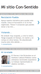 Mobile Screenshot of mi-sitio-con-sentido.blogspot.com