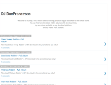 Tablet Screenshot of djdonfrancesco.blogspot.com