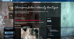 Desktop Screenshot of charismasalonoc.blogspot.com