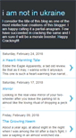 Mobile Screenshot of iamnotinukraine.blogspot.com