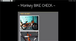 Desktop Screenshot of monkeycyclesbikecheck.blogspot.com