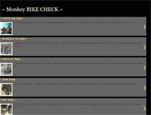 Tablet Screenshot of monkeycyclesbikecheck.blogspot.com