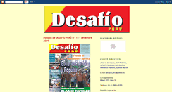 Desktop Screenshot of desafio-peru.blogspot.com