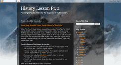 Desktop Screenshot of historylessonpt2.blogspot.com