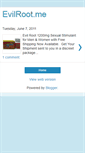 Mobile Screenshot of evilrootme.blogspot.com