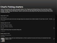 Tablet Screenshot of chadsfishingcharters.blogspot.com