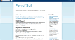 Desktop Screenshot of pen-of-sufi.blogspot.com