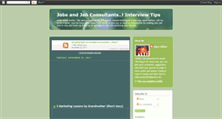 Desktop Screenshot of jobmantra4job.blogspot.com