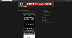 Desktop Screenshot of coffee-ana-grit.blogspot.com