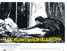 Tablet Screenshot of lasdiezmejoresnovelasdelahistoria.blogspot.com