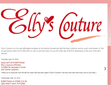 Tablet Screenshot of ellyscouture.blogspot.com