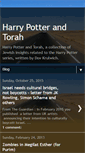 Mobile Screenshot of harrypottertorah.blogspot.com