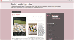 Desktop Screenshot of didi-beadwork.blogspot.com