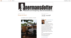 Desktop Screenshot of nermansdotter.blogspot.com