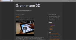 Desktop Screenshot of gronnmann3d.blogspot.com