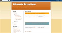 Desktop Screenshot of herceg-bosna-video.blogspot.com