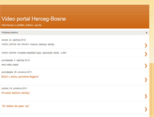 Tablet Screenshot of herceg-bosna-video.blogspot.com