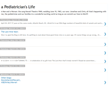 Tablet Screenshot of apediatricianslife.blogspot.com