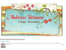Tablet Screenshot of andressabetinassi.blogspot.com