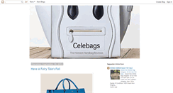 Desktop Screenshot of celebags.blogspot.com