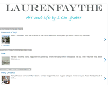 Tablet Screenshot of laurenfaythe.blogspot.com