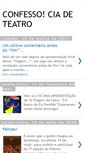 Mobile Screenshot of confessociadeteatro.blogspot.com