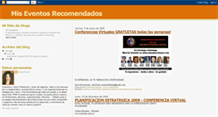 Desktop Screenshot of eventosrecomendadoslr.blogspot.com