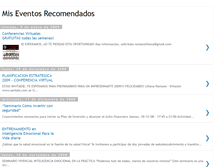 Tablet Screenshot of eventosrecomendadoslr.blogspot.com