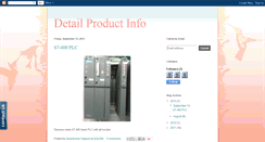 Desktop Screenshot of detailproductinfo.blogspot.com