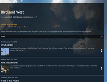 Tablet Screenshot of birdlandwest.blogspot.com