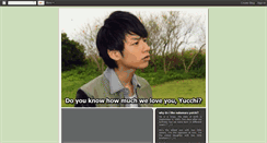 Desktop Screenshot of nakamaruyuichifans.blogspot.com