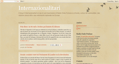 Desktop Screenshot of internazionalitari.blogspot.com