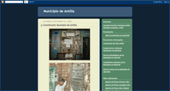 Desktop Screenshot of municipiodeantilla.blogspot.com