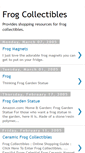 Mobile Screenshot of frog-collectibles.blogspot.com