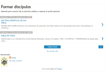 Tablet Screenshot of discipuloscatolicosjhs.blogspot.com