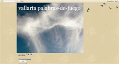 Desktop Screenshot of palabras-de-fuego.blogspot.com