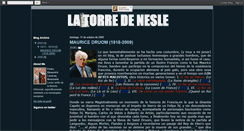 Desktop Screenshot of latorredenesle.blogspot.com