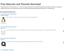Tablet Screenshot of free-materials.blogspot.com