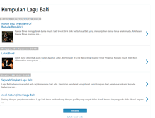 Tablet Screenshot of lagubaliku.blogspot.com