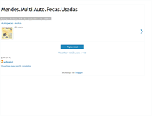 Tablet Screenshot of mendesmultiautopecasusadas.blogspot.com