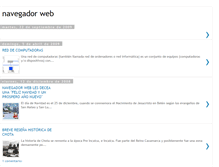 Tablet Screenshot of navegador-web.blogspot.com