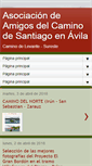 Mobile Screenshot of caminodesantiagoenavila.blogspot.com