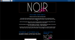 Desktop Screenshot of noirchicmagazine.blogspot.com