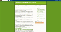 Desktop Screenshot of licenciaturadedianachilpa.blogspot.com