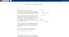 Desktop Screenshot of irishworker.blogspot.com