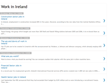 Tablet Screenshot of irishworker.blogspot.com