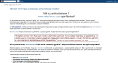 Desktop Screenshot of hidrogenantioxidans.blogspot.com