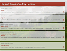 Tablet Screenshot of jeffreybenson.blogspot.com