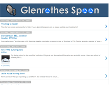 Tablet Screenshot of glenrothes.blogspot.com