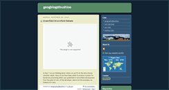 Desktop Screenshot of geogblogbushloe.blogspot.com